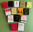 Motel Vintage Matchbooks From Western Usa  Circa 60 s 70 s  Lot Of 14 Collection
