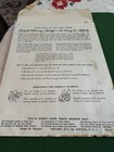 1950s Orig Vintage Vogart Embroidery Transfer 123  Fruits  Basket  Bordersmotifs