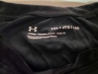 Under Armour Loose Fit Black Short Sleeve Shirt Boys Youth Size Xl
