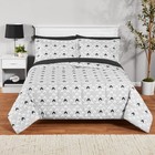 7 Piece Reversible Chevron Comforter Set W  Sheets   Pillow Shams Adults New