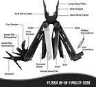 Flissa Multitool 16-in-1 With Sheath High-quality Stainless Steel Edc Multitool