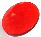 Swivel Map Dome Light Lens Round Faceted Red Plastic 1-3 8    Od Up 30809 Each