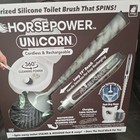 Horsepower Unicorn  The Motorized Silicone Toilet Brush That Spins Away Residue