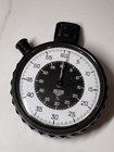 Vintage Heuer Military Stopwatch Ref 758 901 Mil-s-14823 1983 Us Navy Works Good