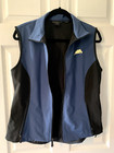  Parelli Women s Equestrian Riding Vest  Zip  Medium Blue And Black Polyester 