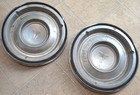 1961 Oldsmobile Cutlass F-85 Hubcaps  x2   Oem Pair Of 13  Wheel Covers  989401