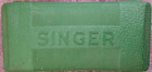 Vintage Singer Buttonholer  160506 In Case With 4 Button Templates Booklet