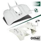 White Abs Front rear Fender Kit For Honda Trx 400ex Trx400ex 1999-2004   117431