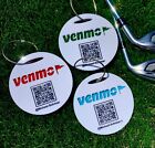 New Venmo Golf Bag Tag For Collecting From Your Friends - Custom Golf Gift Item