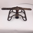 Vintage Lawn Sprinkler Art Deco With Brass Propeller Spinner Top