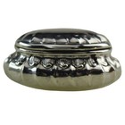 An Unusual   Very Attractive Antique German 800 Silver Box 18g 2  C 19thc