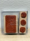 Stampin Up Set Of 4 Wood Mounted Rubber Stamps
