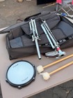 Ludwig Student Bell Kit With Practice Pad   Rolling Case