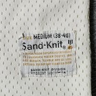 Sand-knit Mens Medium Jersey White Mesh Vintage W s Number 5 Graphic 70s
