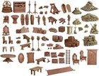 Fantasy Terrain Set  73 Pre-coloured Pieces For Custom Dungeon Creations