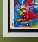 Peter Max   Beautiful   Signed Print    New Frame