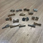 Vintage Mens Tie Clip Cufflinks Lot 11 Pairs Mid Century Swank Ansor Pair