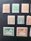Poland  109-17  119 Mh  1919 Imperfs   Scott Catalog Value    26 35