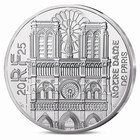 2025 France     10 Euro Silver Bu Coin - Notre-dame De Paris Notre Dame Cathedral