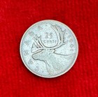 Estate Lot Coin Canada Canadian 1941 Quarter Dollar Silver King George 25 Cents