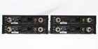 Lot Of 4x Shure Marcad Diversity Wireless Microphone Receiver Lx4 Cf Cn Cd Cp
