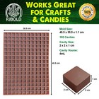 Square Silicone Candy Mold - Half Sheet