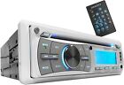 Gravity Marine Boat Cd am fm Receiver  4x Gravity 6 5  Marine Speakers White led