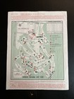 1997 Masters Sat  Pairing Sheet Augusta National Golf Course Map Tiger Woods 