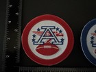  2  Qty  Afl Retro Throwback Red   Blue Embroidered Sew   Iron On Patches New     
