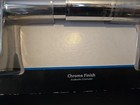 Mainstays Double Post Toilet Tissue Paper Holder Chrome Finish Wall Mount New