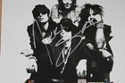 Nikki Sixx Signed Autographed Motley Crue Red White   Crue Album Tour Cd Poster