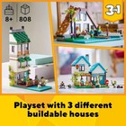 Lego Creator 3 In 1 Cozy House Building Kit Rebuild Different 31139     kids Gift