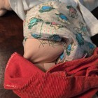 1984 Coleco Cabbage Patch Blonde Boy Doll  Blue Eyes  Green Signature  Mold  3 