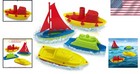 Artcreativity Toy Boats For Water Play  4 Pack  Pool Toys For Toddlers 3-5  F   