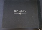 Bombay Red gold Crystal Tray Mirror New In Box