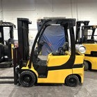 2020 Yale Glc050lx 5000lb Used Forklift Triple Mast Sideshift Lp Gas 4459 Hours