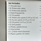 Artist s Loft 106 Piece Deluxe Painting Easel Art Set Kit