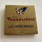Vintage Full Matchbook - Hotel Thunderbird - Las Vegas  Nevada