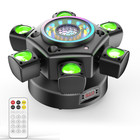 150w Moving Head 6 Led Rotating Beam Dmx Stage Light Rgbw Dj Disco Party Club