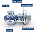 100 Pcs 12mm 90430-12031 Fits Toyota Lexus Scion Oil Drain Plug Washer Gasket Us