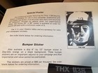 Thx 1138  Original Pressbook George Lucas Hard To Find 1970