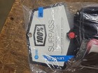 100  Surpass Mtb Mountain Bike Elbow Guards Gray black Brand New -free Usa Ship