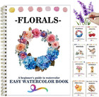 Watercolor Workbooks Coloring Book Beginner Friendly Painting Kit Easy Nature   