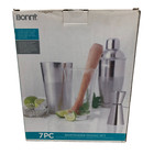 Newbartender Mix Set 7 Pc  Shaker Spoon Strainer Muddler Jigger  Man Cave Dads