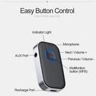 Bluetooth Receiver 3 5mm Aux Car Adapter Wireless Audio Receiver For Home Stereo