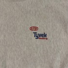 Vintage Dupont Tyvek Heavy Weight Crew Neck Sweatshirt Size Xl