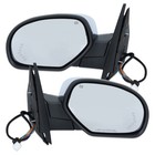 Pair Chrome Side Mirror Left right Heated Power For Chevy Yukon Suburban 07-2014