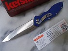 Kershaw Oso Sweet Assisted Open Pocket Knife Blue Folder 1830blu 8cr13mov New