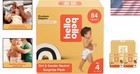 Size 4 Hypoallergenic Diapers  22-37 Lbs  - 84 Count With Fun Surprise Patterns