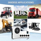 15000btu 12v Dc Rooftop Rv Air Conditioner Truck Cab A c Unit Cooling Universal